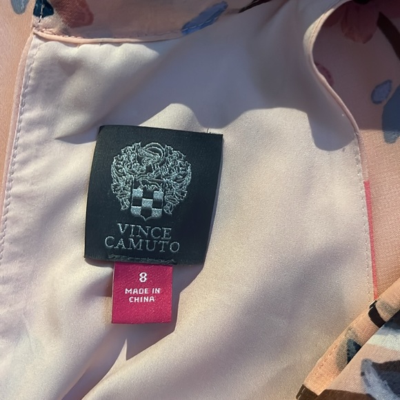 EUC | Vince Camuto Women's Floral Print Bow Shift Dress!!! - Picture 8 of 8